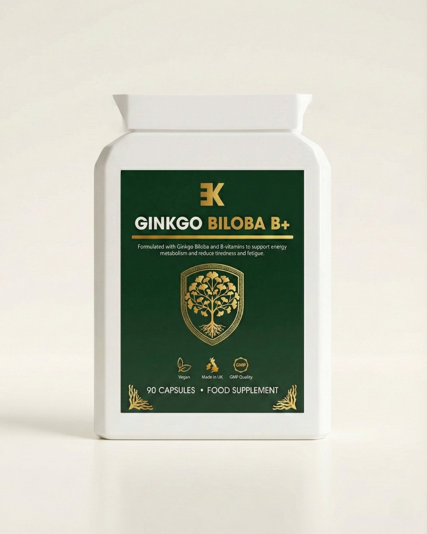 Ginkgo Biloba B+ — Focus & Mental Clarity Support